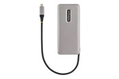 USB hub - StarTech.com 4-Port USB-C Hub 1x USB-A and 3x USB-C Ports USB 3.1 10Gbps Bus Powered USB Type C Hub with 9.8in (25cm) Wrap-Around Cable USB hub - 4 porttia - Harmaa - HB31CM1A3CB