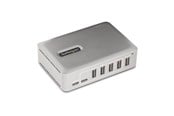 USB hub - StarTech.com 7-Port USB-C Hub 5x USB-A + 2x USB-C Self-Powered w/ 65W Power Supply USB 3.1 10Gbps Hub w/ BC1.2 Charging USB hub - 7 porttia - Harmaa - 10G5A2CS-USB-C-HUB