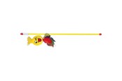 Kissat - Trixie Playing Rod with Smiley 50cm assorted colours - TX45797