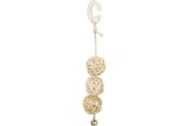 Lintujen lelut - Trixie 3 Rattan balls with bell 24 cm - TX51693