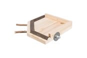 Lintujen lelut - Trixie Landing area with perches wood 19 × 19 cm - TX51698