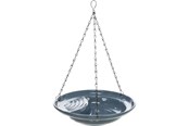 Lintuhäkit, linnunpöntöt & tarvikkeet - Trixie Bird bath hanging ceramic 550 ml/ø 26 cm blue - TX55520