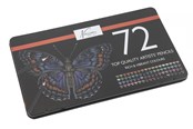 Askartelu- ja taidetarvikkeet - Nassau Colored pencils 72 pcs. in metal box - AR0214/GE