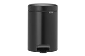 Siivous - brabantia newIcon - rubbish bin - 3 L - matte black - 11 33 21