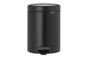 Siivous - brabantia newIcon - rubbish bin - 5 L - matte black - 11 29 28