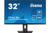 Näyttö - 32" iiyama XUB3293UHSN-B5 - 3840x2160 (4K) - 60Hz - IPS - 65W USB-C - KVM switch - XUB3293UHSN-B5