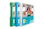 Mapit & Kansiot - Oxford ELBA Polyvision - presentation ring binder - for A4 - capacity: 100 sheets - transparent white - 100202276