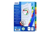 Kansio- ja muovitaskut & Hakemistot - ELBA StrongLine - divider - for A4 - white - 100204616