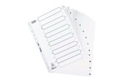 Kansio- ja muovitaskut & Hakemistot - Oxford ELBA StrongLine - divider - for A4 - white - 100204771