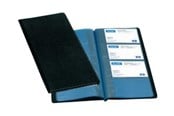 Kansio- ja muovitaskut & Hakemistot - Bantex ELBA Standard - business card book - for 58 x 86 mm - capacity: 96 cards - black (pack of 12) - 100206512
