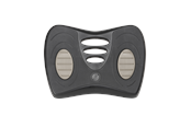 Sisustus - Unilux Chrysalis foot rest black - 100340820