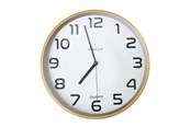 Sisustus - Unilux Baltic Clock white/wood - 400094591