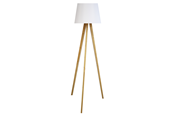 Kirjoituspöytätarvikkeet - Unilux Tooka LED floor lamp white/wood - 400165040