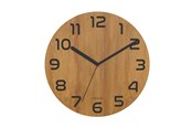 Sisustus - Unilux Palma Bambou clock light brown - 400140806