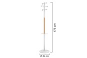 Sisustus - Unilux Access Coat Stand white - 400095392