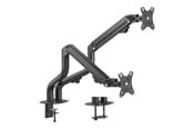 Näytön kiinnitys - Gembird Monitor Arm - Adjustable Tilting arm 2-display 17"-32" - MA-DA2-02