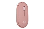 Hiiret - Logitech Pebble Mouse 2 M350s Wireless - Tonal Rose - Hiiri - Optinen - 3 painiketta - Punainen - 910-007014