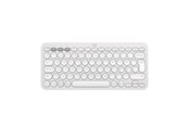 Näppäimistöt - Logitech Pebble Keys 2 K380s Wireless Keyboard - Tonal Off-White - Näppäimistö - Pohjoismainen - Valkoinen - 920-011880