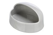 Kanit & Jyrsijät - Trixie Sand bath degus/hamster ceramic 20 × 10 × 16 cm grey - TX63009