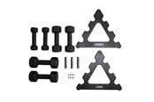 Urheilu & Fitness - Tunturi Neopren dumbbell stand w. dumbbells - 14TUSCL107IONE SIZE