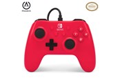 Pelit - lisävarusteet - PowerA Wired Controller for Nintendo Switch - Raspberry Red - Wired Controller - Nintendo Switch - NSGP0142-01