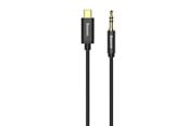 USB kaapelit - Baseus Yiven Audio cable USB-C to mini jack 3.5mm 1.2m (Black) - CAM01-01