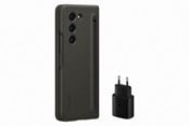 Puhelin - Muut lisävarusteet - Samsung Galaxy Z Fold5 Starter Pack (Slim S-pen Case + TA800 Charger) - EF-OF94KKBEGWW