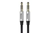 Audiokaapelit - Baseus Yiven Audio Cable Cable 3.5 male Audio M30 1.5M Silver+ Black - CAM30-CS1