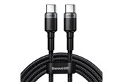 USB kaapelit - Baseus Cafule PD2.0 100W flash charging USB For Type-C cable (20V 5A)2m Gray+Black - CATKLF-ALG1