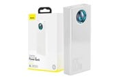 Powerbank - Baseus Amblight Digital Display Quick Charge - 30000mAh - 65W - 4xUSB USB-C Powerbank - Valkoinen - 30000 mAh - PPLG000102