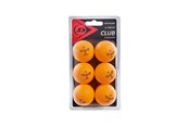 Urheilu & Fitness - Dunlop TT BL 40+ Club Champ 6 Tabletennis Balls Orange - DU679350IONE SIZE
