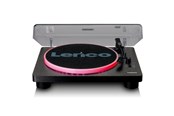 Levysoitin - Lenco LS-50LED - Record Player with PC encoding speakers and lights - Levysoitin musta - LS-50LEDBK
