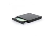 Optiset asemat (DVD / BR / Floppy) - Gembird DVD±RW (±R DL) drive - USB 2.0 - external - DVD-RW (Poltin) - USB 2.0 - Musta - DVD-USB-04