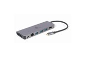 Telakointiasemat - Gembird Cablexpert A-CM-COMBO5-05 - docking station - USB-C 3.1 - HDMI - GigE - A-CM-COMBO5-05