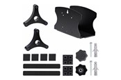 Kotelot - lisätarvikkeet - StarTech.com PC Wall Mount Bracket For Desktop Computers Up To 40lb Toolless Width Adjustment 1.9-7.8in (50-200mm) Heavy-Duty Steel CPU Tower/Case Shelf/Holder - 2NS-CPU-WALL-MOUNT