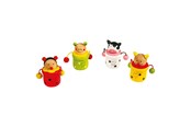 Puulelut - Small Foot - Wooden Baby Tooth Pot Animal 4pcs. - 7795