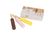 Roolileikit - Small Foot Wooden Play Food Ice Cream 3 pcs - 12351
