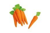 Roolileikit - Small Foot - Toy Food Carrots Felt 7dlg. - 4425
