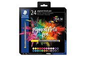 Kirjoitus- ja piirustustarvikkeet - Staedtler Pigment brush 371 24 pcs. Cardboard box - 371 C24