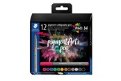 Kirjoitus- ja piirustustarvikkeet - Staedtler Pigment calligraphy 375 "Calligraphy Set" 12 pcs. Cardboard box - 375 C12