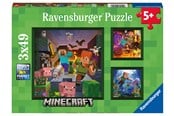 Palapelit - Ravensburger Minecraft Biomes 3x49p - 10105621