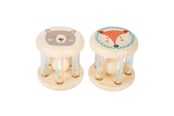 Vauva- ja taaperolelut - Small Foot - Wooden Rattle Animal Set of 2 - 11885