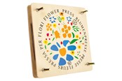 Luovat leikit - Small Foot - Wooden Flower Press 18x18cm - 8172