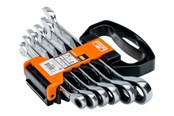 Käsityökalut - BAHCO 1RM/SH6 ring ratchet wrench set - 1RM/SH6