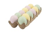 Luovat leikit - Creativ Company Plastic Eggs Pastel 12pcs. - 51020