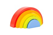 Vauva- ja taaperolelut - Small Foot - Wooden Building Blocks Rainbow 5dlg. - 10585