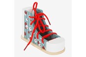 Vauva- ja taaperolelut - Small Foot - Wooden Lacing Shoe with Lace - 11887