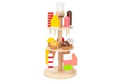 Roolileikit - Small Foot - Wooden Luigi Ice Cream Stand 16 pcs. - 11488