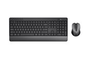 Näppäimistöt - Trust TKM-450 Comfort Wireless Keyboard & Mouse Set (Nordic) - Näppäimistö ja Hiirisetti - Pohjoismainen - Musta - 24920