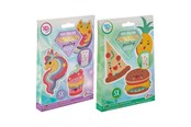 Pienet lahjat lapsille - Grafix Make your own Diamond Painting Magnets - assorted - 260015
